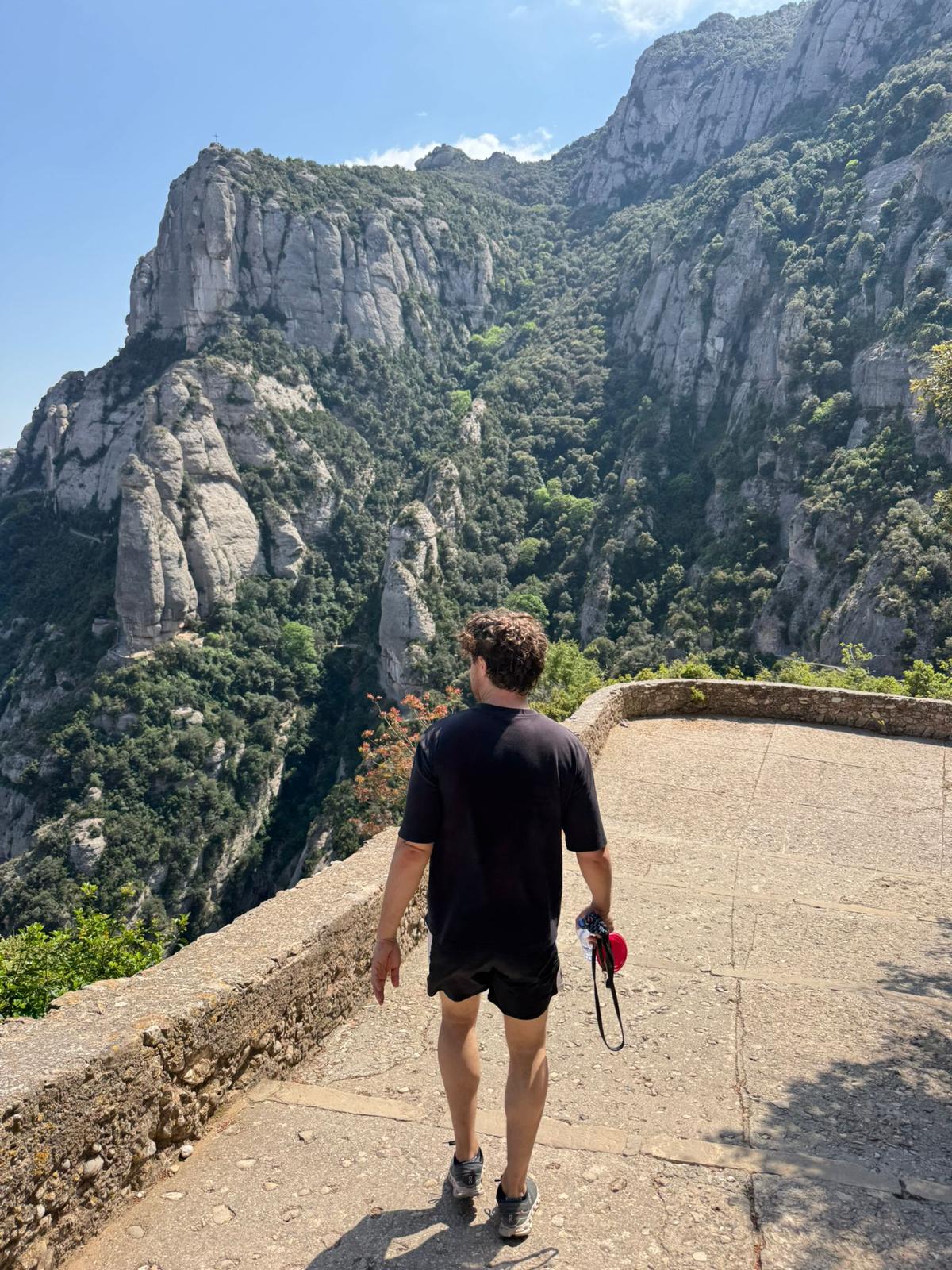 Rob Holmes at Montserrat, Barcelona
